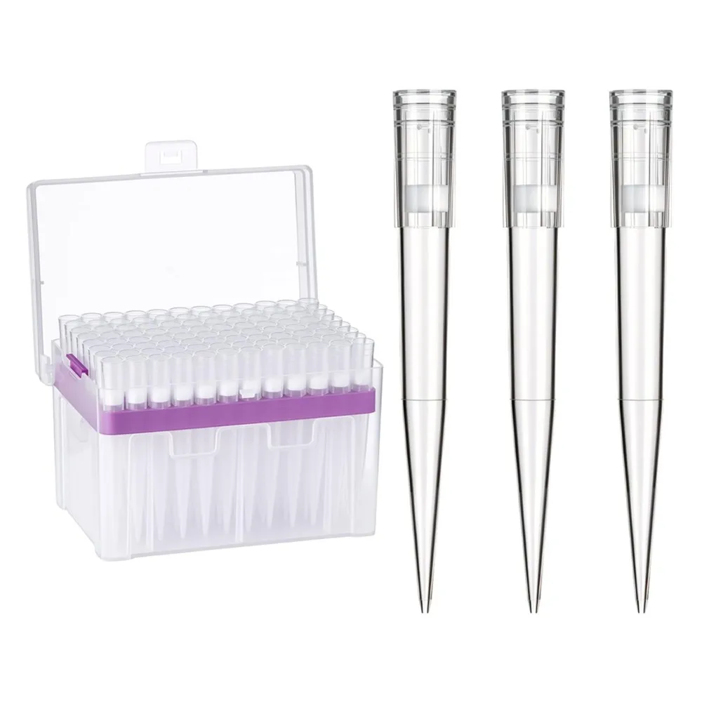 【GREAT VALUE】Pipette Tips 1000Ul Disposable Syringes Filtered Pipette Tips