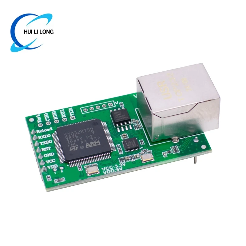 Industrial TTL to Ethernet Module MQTT/SSL Modbus Bidirectional Transparent Transmission USR-TCP232-E2/ED2