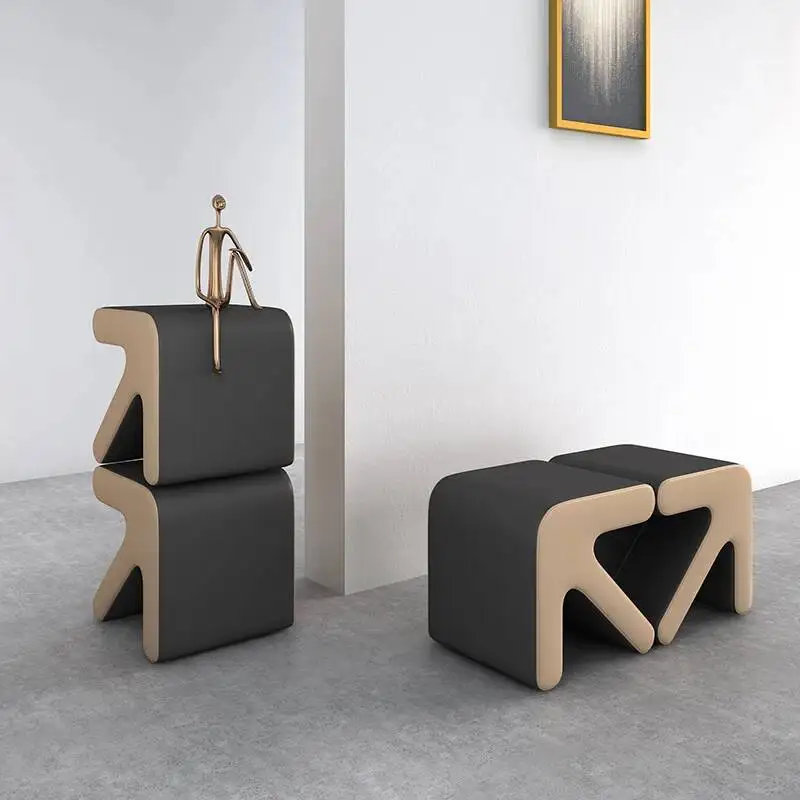 Stackable Bench Shoe Cabinet Living Room Space Saving Show Designer Modern Shoe Cabinet With Seat Show Muebles Home Furniture