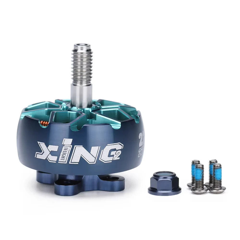 IFlight XING2 2207 1855KV 2755KV Brushless Motor 3~6S Lipo 5mm Titanium Alloy Shaft for 5inch Propeller Traversing Drones