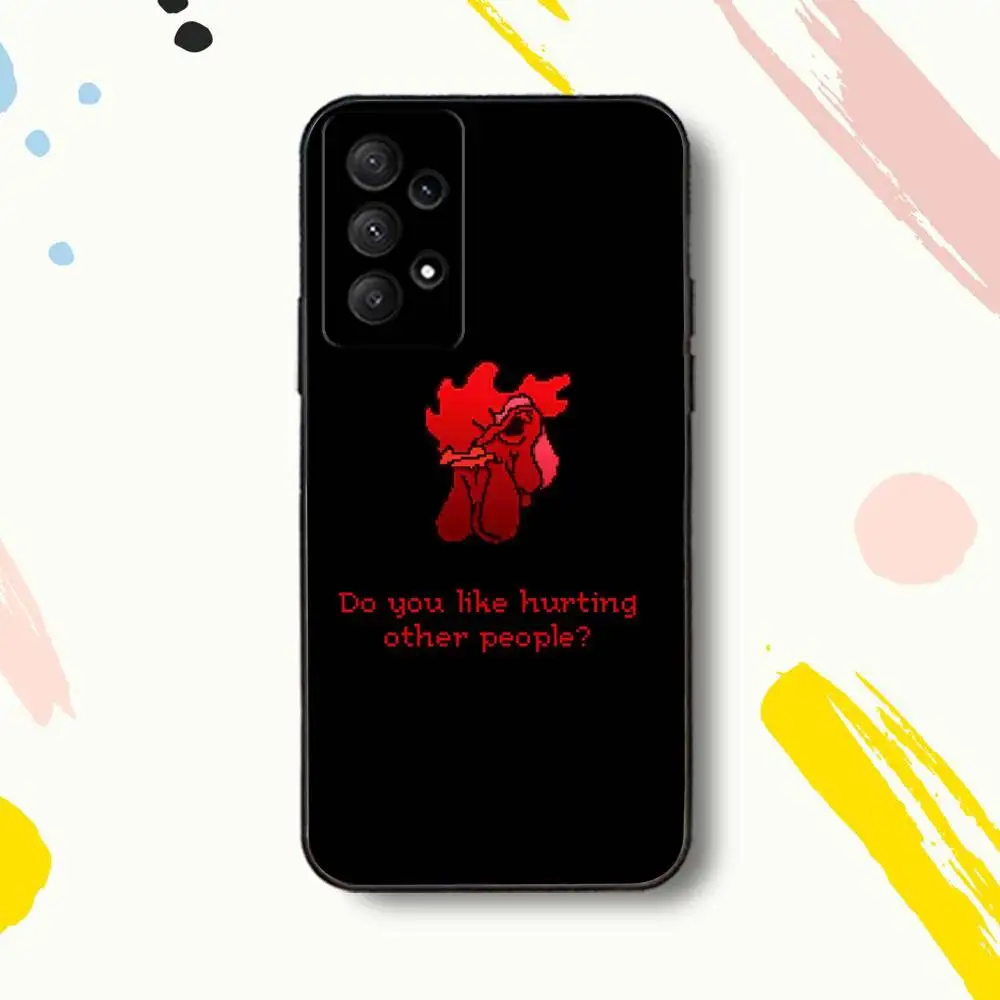 حافظة هاتف HotlineS Game Miami-es لهاتف سامسونج جالاكسي A 80,72,73,91,53,22,51,52,5G,Plus,J,Note غطاء أسود ناعم #3