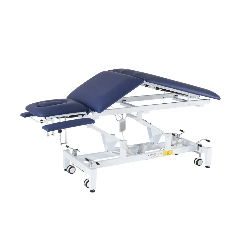 5 Section Multifunction  Electrical Used Massage Table Examination Couch Physiotherapy Bed Drop Osteopathic Chiropractic Table