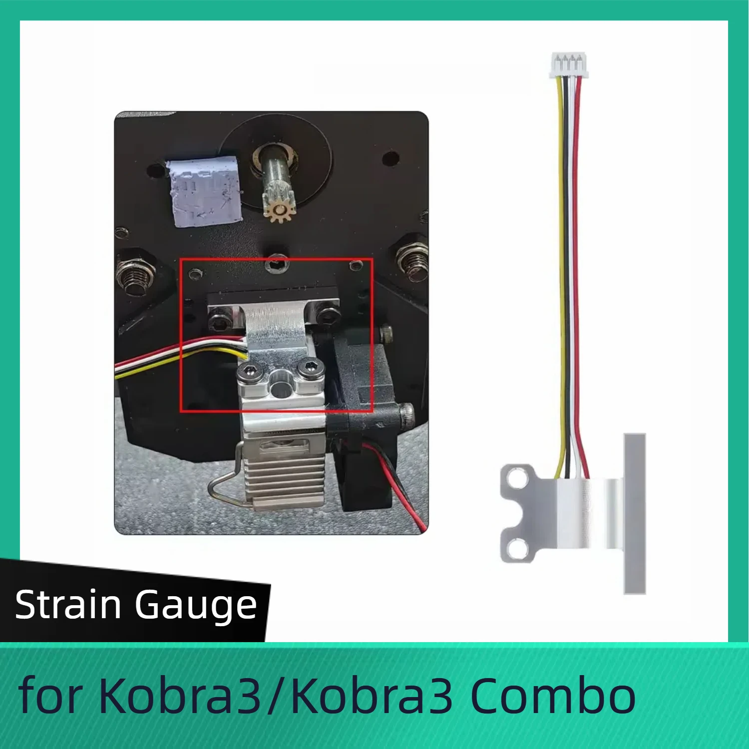 Original Extruder-Baugruppe für Anycubic Kobra 3/Kobra 3 Combo/Kobra3 V2 Hotend Zubehör