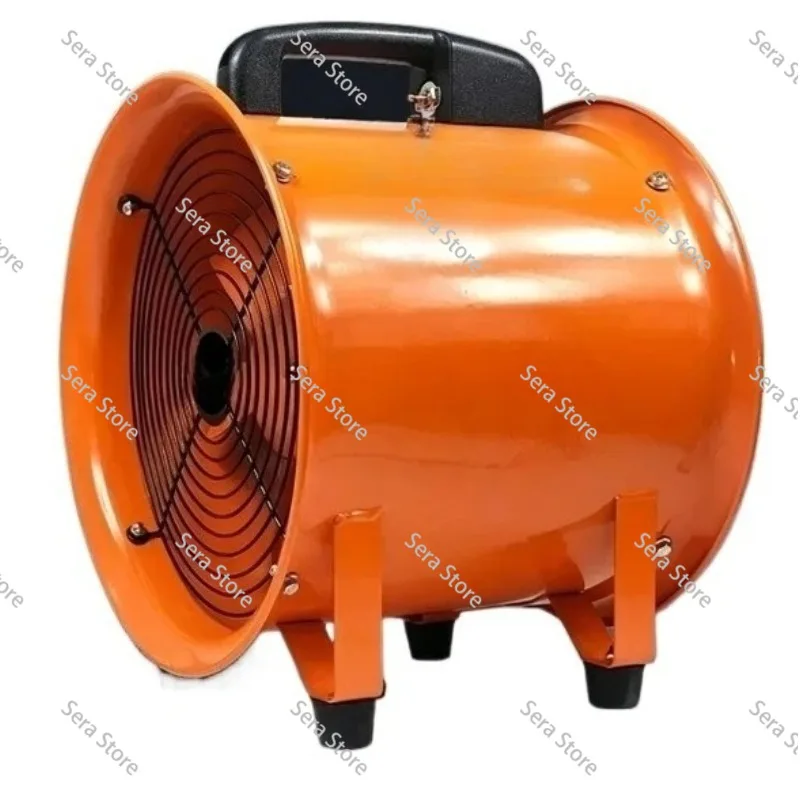 Portable Axial Fan 220V Mobile Exhaust Fan Exhaust Blower Tunnel Painting Industrial Ventilation Equipment