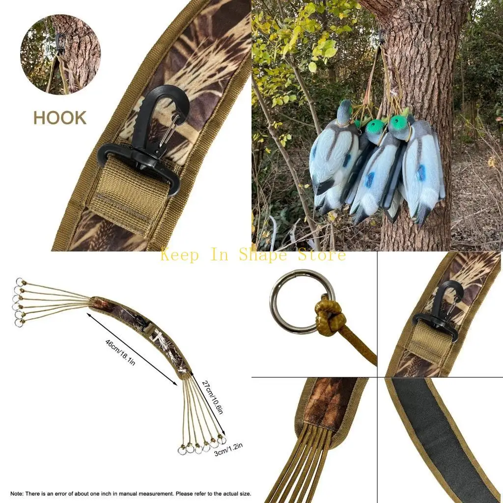 

U1jc утиная охотничья ремешок утиной перевозчик птичья тота