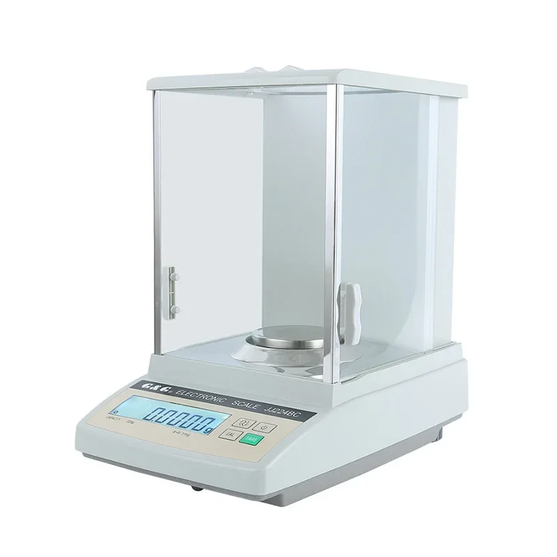 Changshu Shuangjie Electronic Analytical Balance JJ124BC Laboratory Precision 0.1 mg Electronic Balance