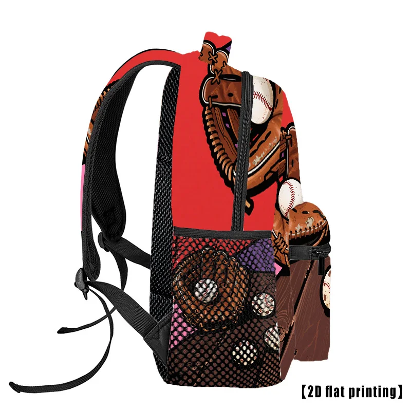 Baseball on Wood Board, Travel Casual Backpack, Backpack, Oversized Backpack Business Bag Can Accommodate