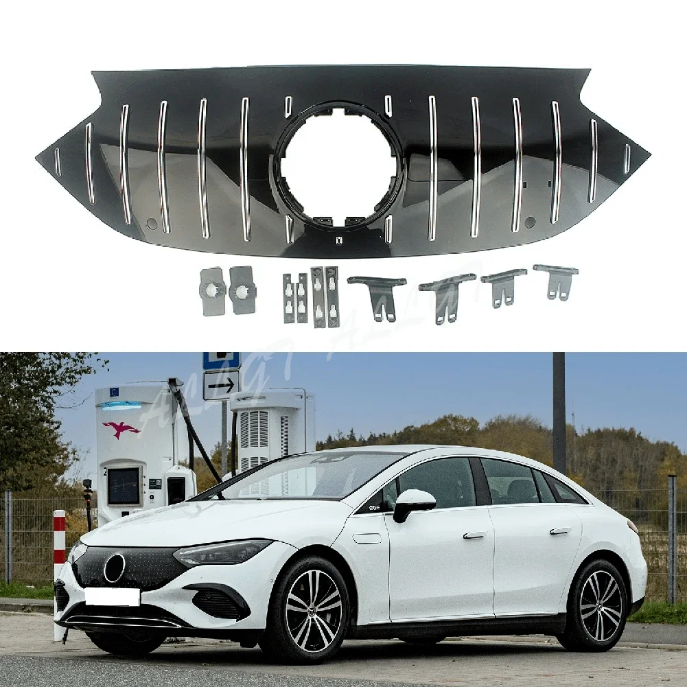 Car Front Racing Facelift Grill Upper Bumper Grilles Fit For Mercedes-Benz V295 W295 EQE350 EQE450 EQE500/W294 EQE SUV