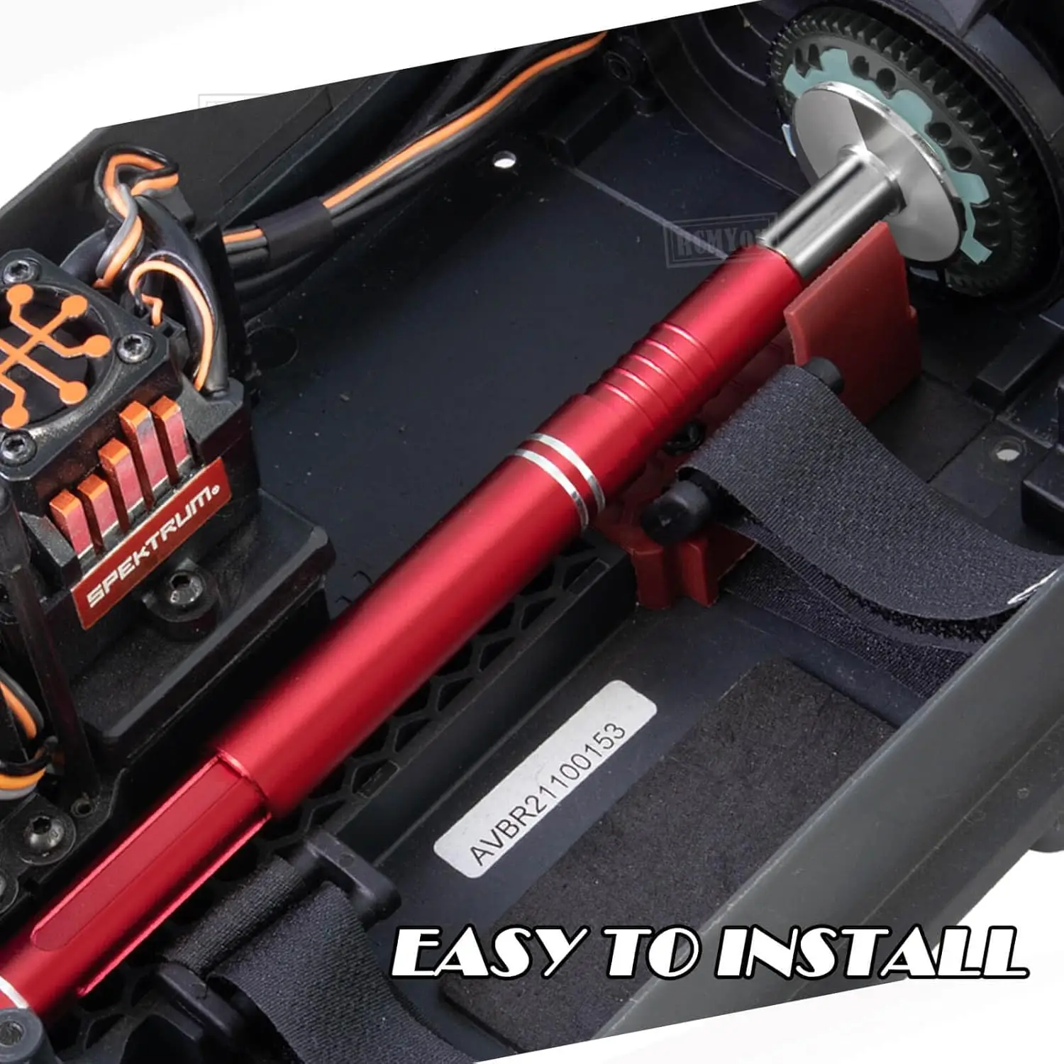 FOR ARRMA For MOJAVE for 4s RC Desert Truck 1/8 Scale Metal Driveshaft Upgrade Part in Red Blue Titanium 13.5x1.2cm