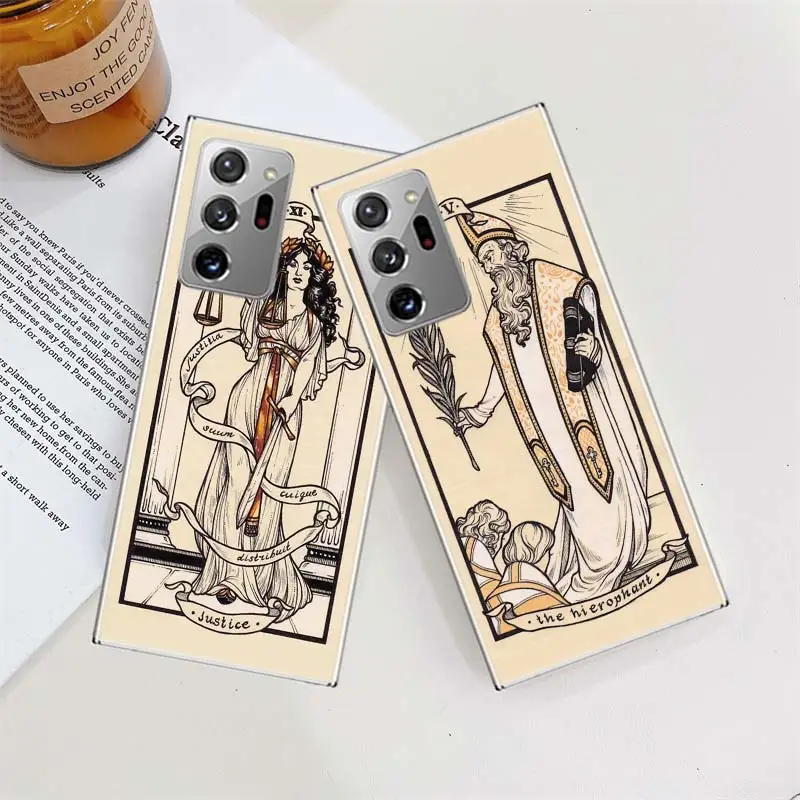 Tarot cards for Halsey HFK Phone Case For Galaxy S8 A05S A02S A12 A22 A32 A42 A52S A52 A72 A03 A03S A13 A23 A33 A53 A73 5G A10E