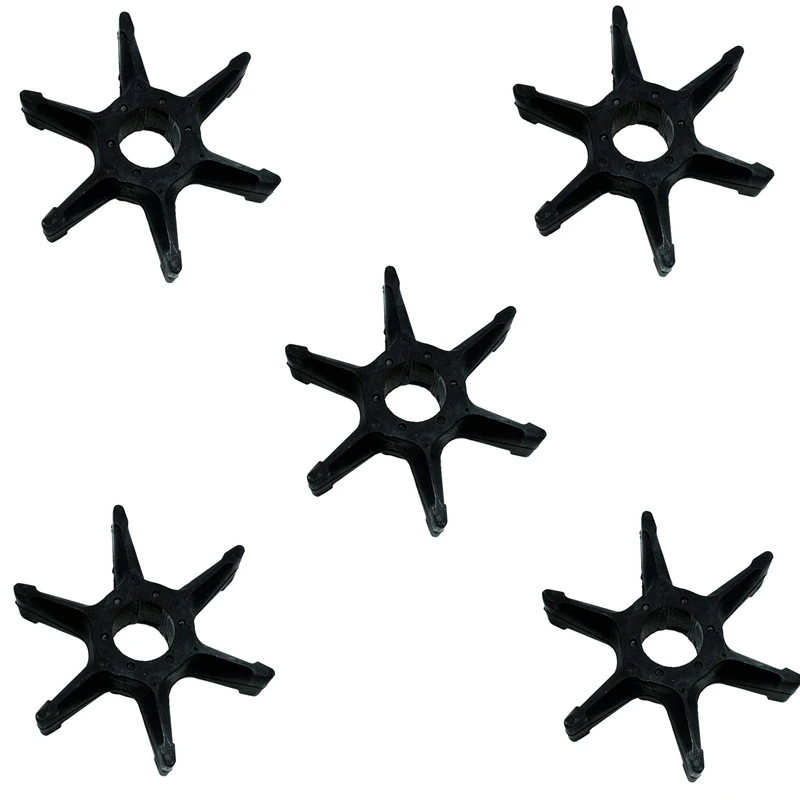 5X Water Pump Impeller 6F5-44352-00 6 Blades For Yamaha 40HP Outboard Motor