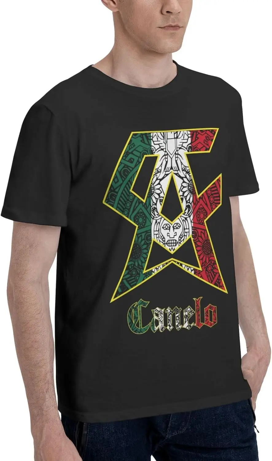Cotton Short-Sleeve for Men Men's Basic T Shirts Crewneck Tee Top Gym T Shirt Outdoor Tees