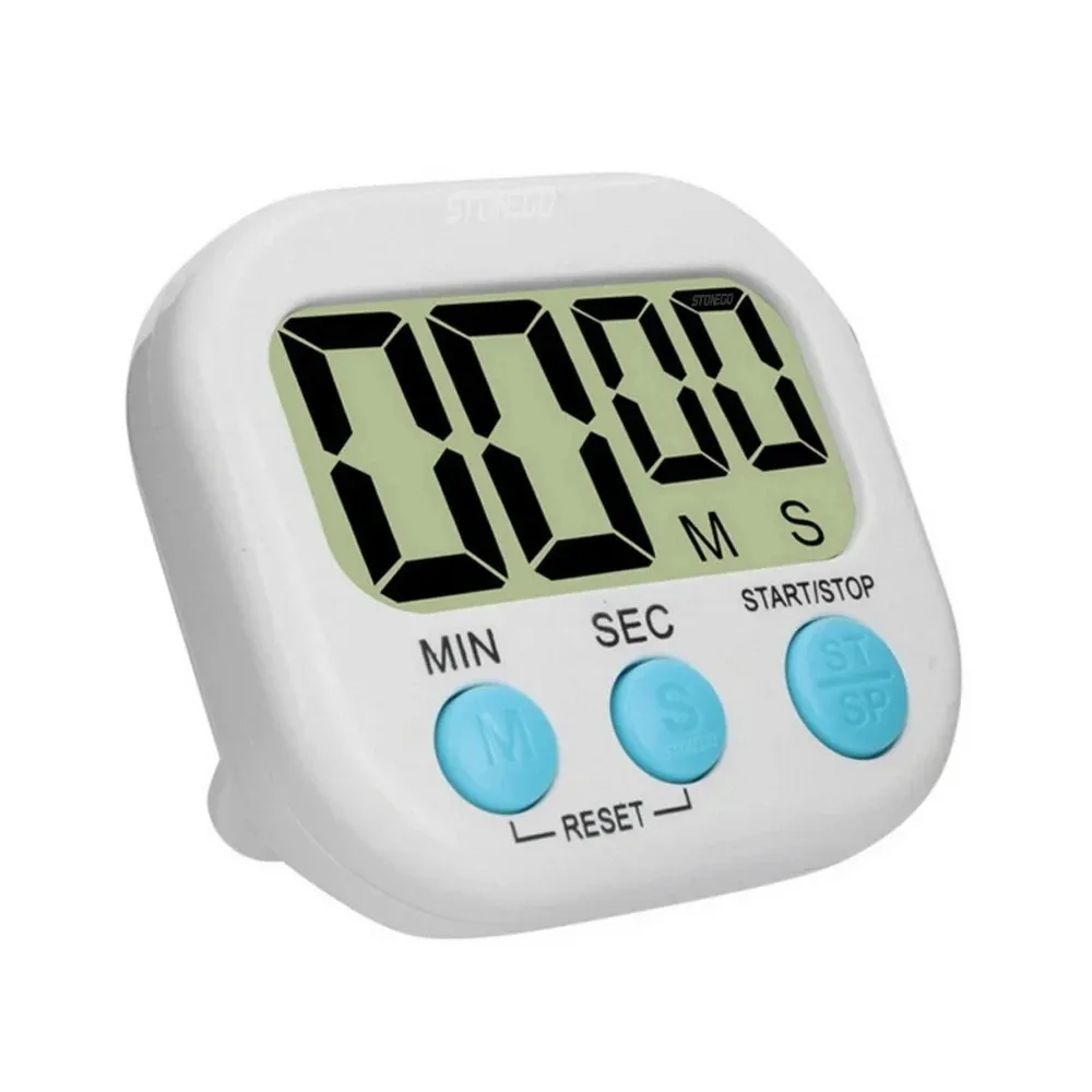 1PC LCD Digital Küche Timer Magnetische Kochen Große Count Down Up Klar Lauter Alarm Stonego Home Küche Zubehör