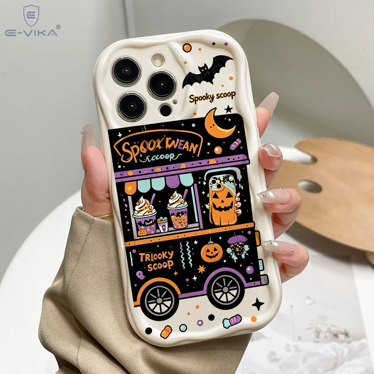 Dessert Food Truck TPU Phone Case For Samsung Galaxy S26 S25 Ultra S23 S24 Plus A57 A55 A56 A36 A37 A15 A17 A27 3D Glossy Cover