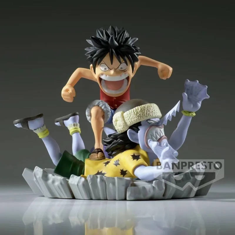 In Stock Original One Piece Story Line Vol.10 Monkey D Luffy WCF Action Figure PVC Model Collector Anime Figurine Toys 7cm Doll