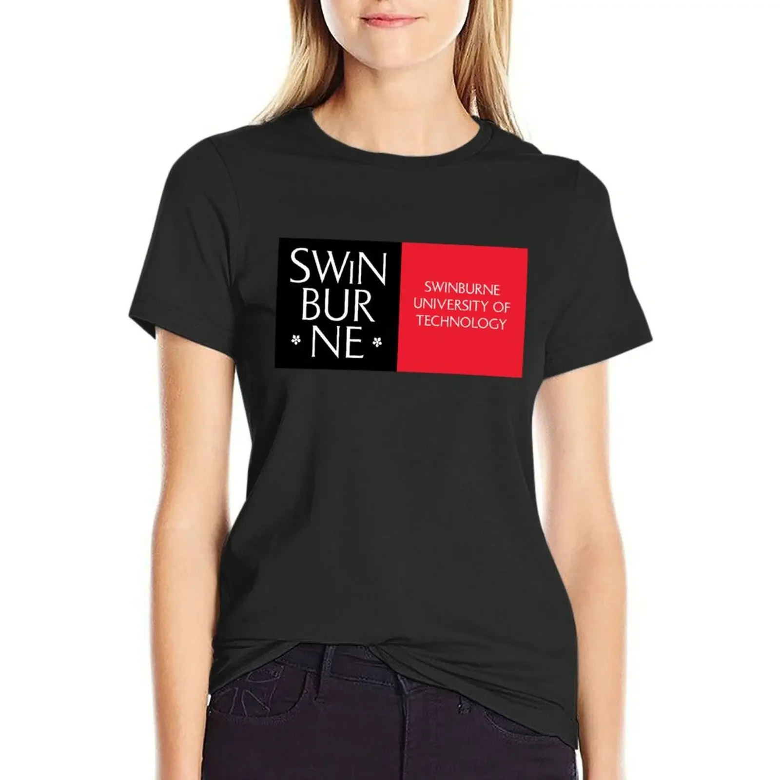 Swinburne of Technology T-shirt shirts graphic tees tops cropped t shirts for Women