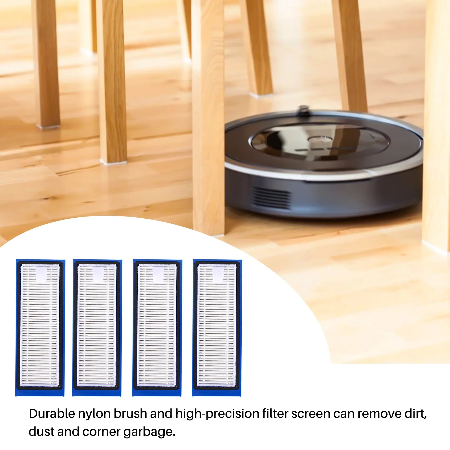 RoboVac 하이브리드 로봇 진공 청소기용 교체 부품 키트, 액세서리 키트, L70