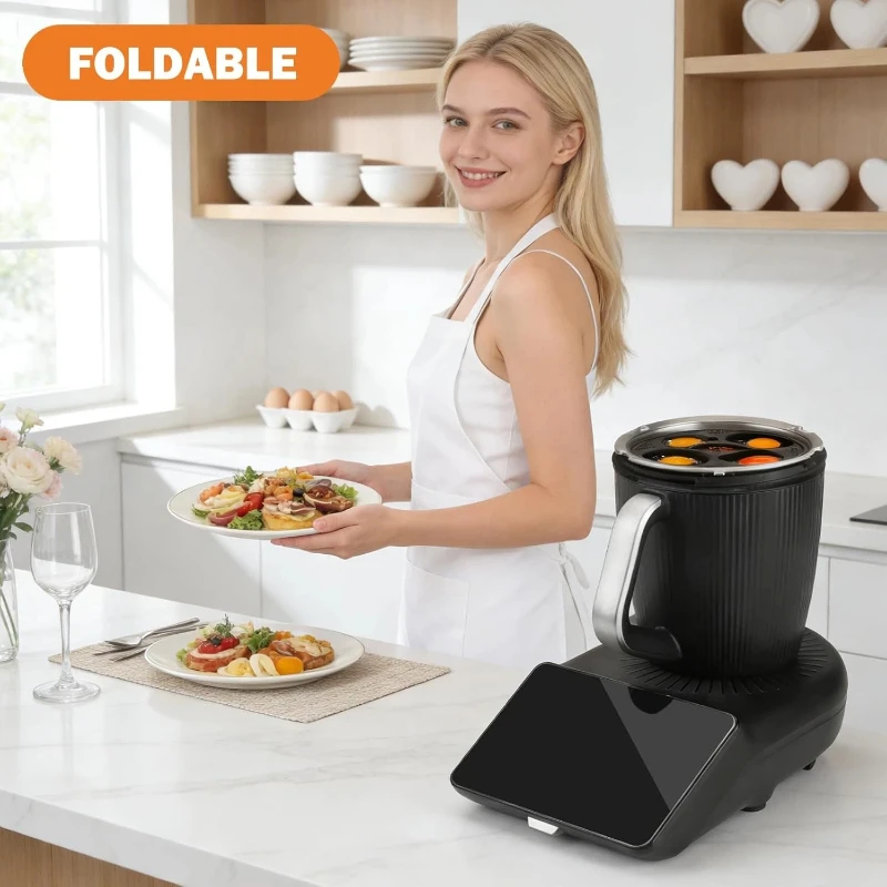 Geeignet für Thermomix TM7 TM6 TM5 Eierkocher und Kochgeschirr-Einsätze, Lebensmittelechte PP-Formen und Perfektes Eierkocher-Zubehör TM – Detail 4