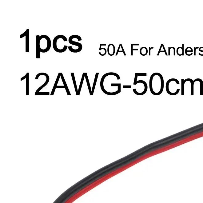 50 Amp FOR Style Connector to 16 Amp Female Socket Adapter 500mm Length for 12 Volt 24 Volt DC Systems Used in Trailers and 4WD
