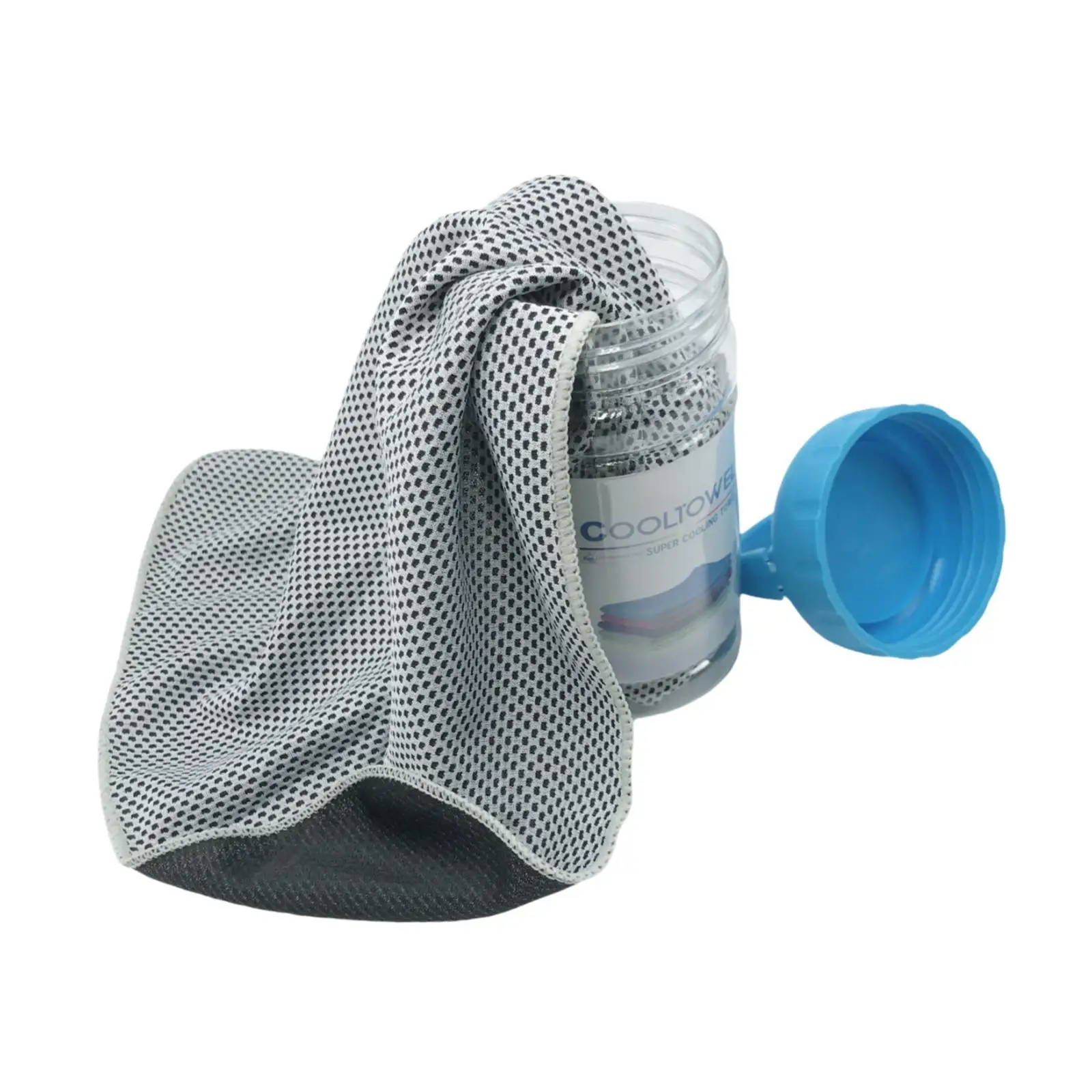 Cooling Towel Soft Breathable Ice Cold Gym Towel Sweat Rag Quick Cooling for Yoga Running Hiking