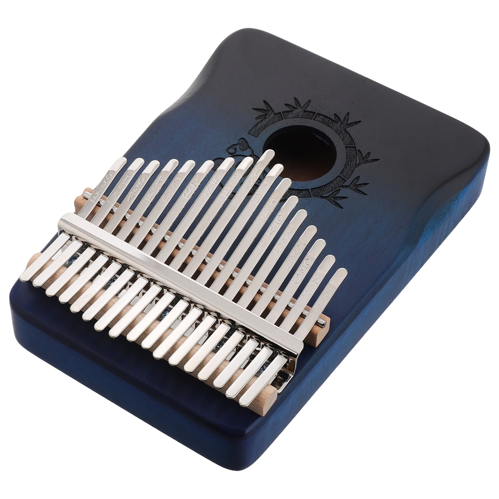 

1 Set 17 Keys Thumb Piano Portable Cute Panda Design Pure Sound Quality For Adult Beginner Kids Kalimba Finger Piano Accessories