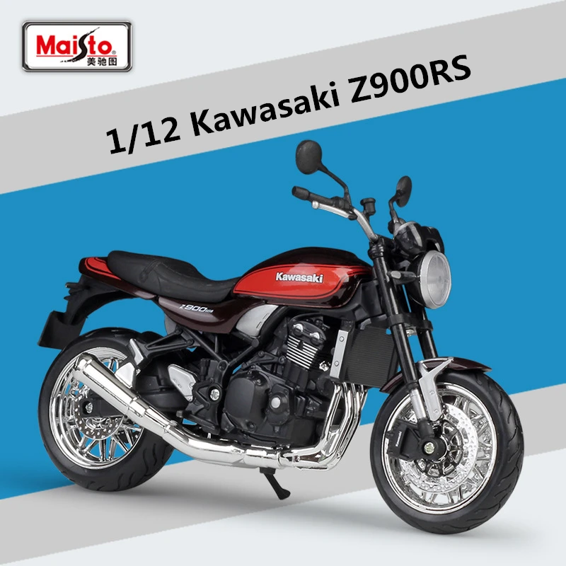 Maisto 1:12 Kawasaki Z900 RS Alloy Motorcycle Model Simulation Diecasts Metal Street Motorcycle Model Collection Childrens Gifts