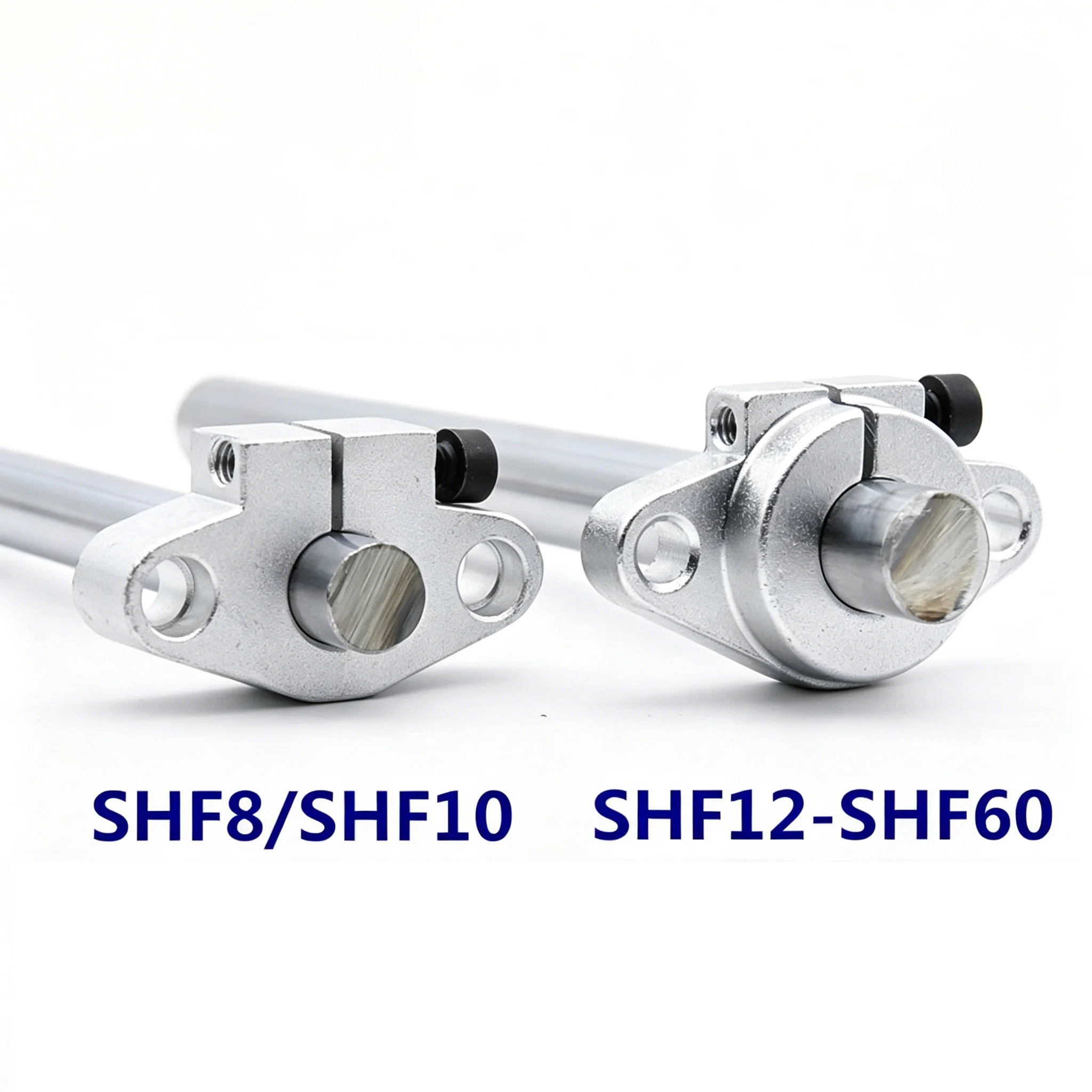1Pcs linear Rod rail shaft support CNC Router3D printer Parts winding shape SHF8/10/12/13/16/20/25/30/35/40/50/60