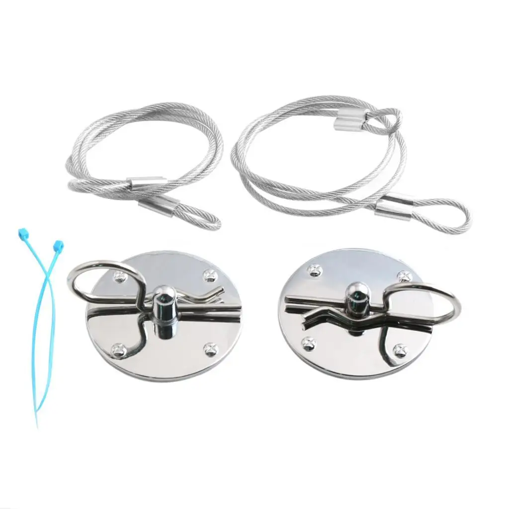 Car Latch Pin Engine Lock Kit Universal Aluminum Alloy Hood Bonnet Hold Down Hooks Set for Car Exterior Accessories Tuning