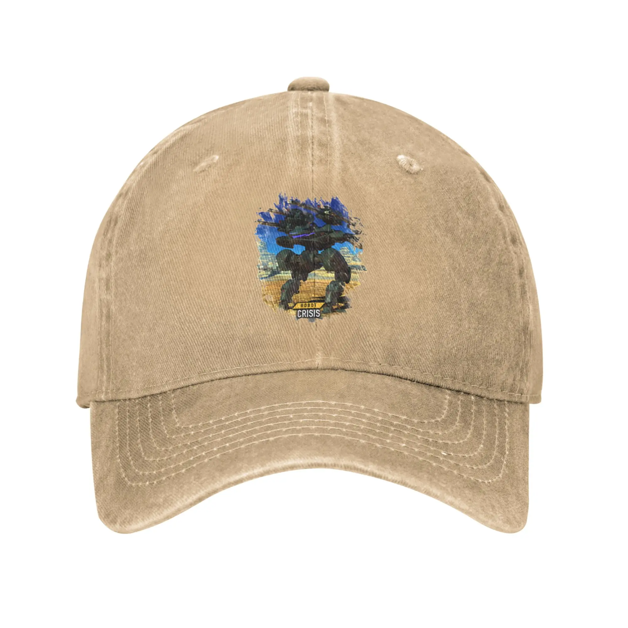 Fashion Robot Crisis at War Zone baseball cap  Brand New Authentic Product Sun Visor Hat