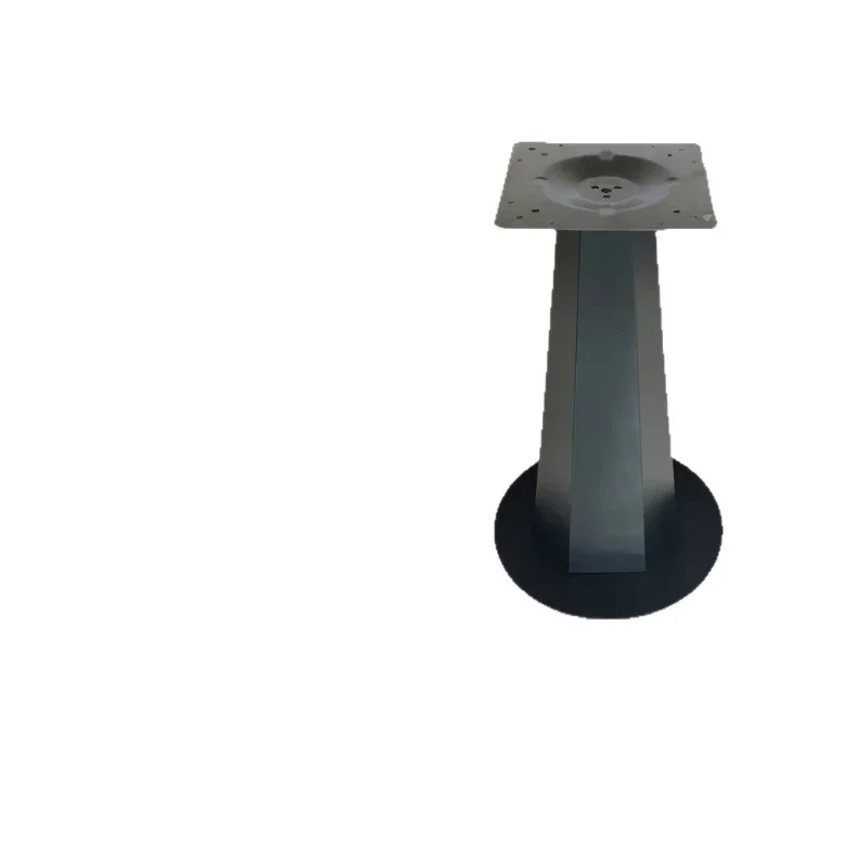 Restaurant wrought iron wood grain transfer  foot base Japanese simple hardware dining Cafe table legs table