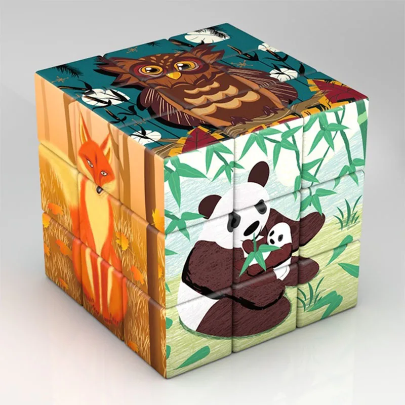 

3x3x3 Magic Puzzle Cube Van Gogh Cube Children's Gifts Educational Toys