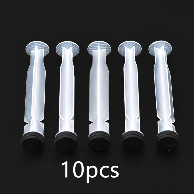 5/50pcs Convenience Use Plastic Tube Piston For 10cc Tube Solder Paste Flux Soldering Repair Tool Use 559 233 UV Tube Mechanic