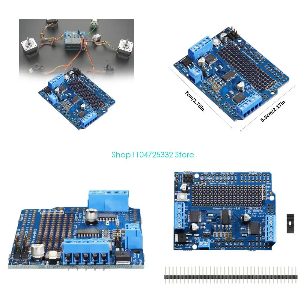 P5EA Powerful Motor Driver With PWM Control For Development Projects And Robotics