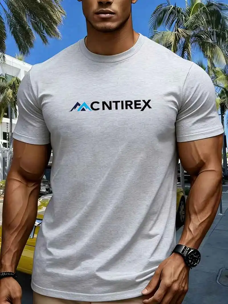 Sommerliches Herren-T-Shirt aus 100 % reiner Baumwolle, lässiger, lockerer Schnitt, mit Aufdruck „Jesus Way Truth Life“, Rundhalsausschnitt, kurzärmelig
