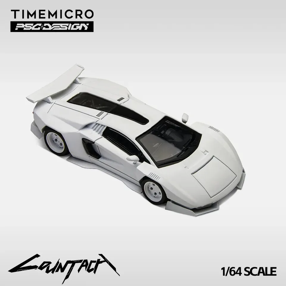 Time Micro In Stock 1:64 PSC Cyberpunk Countach V Ver.Mechanic