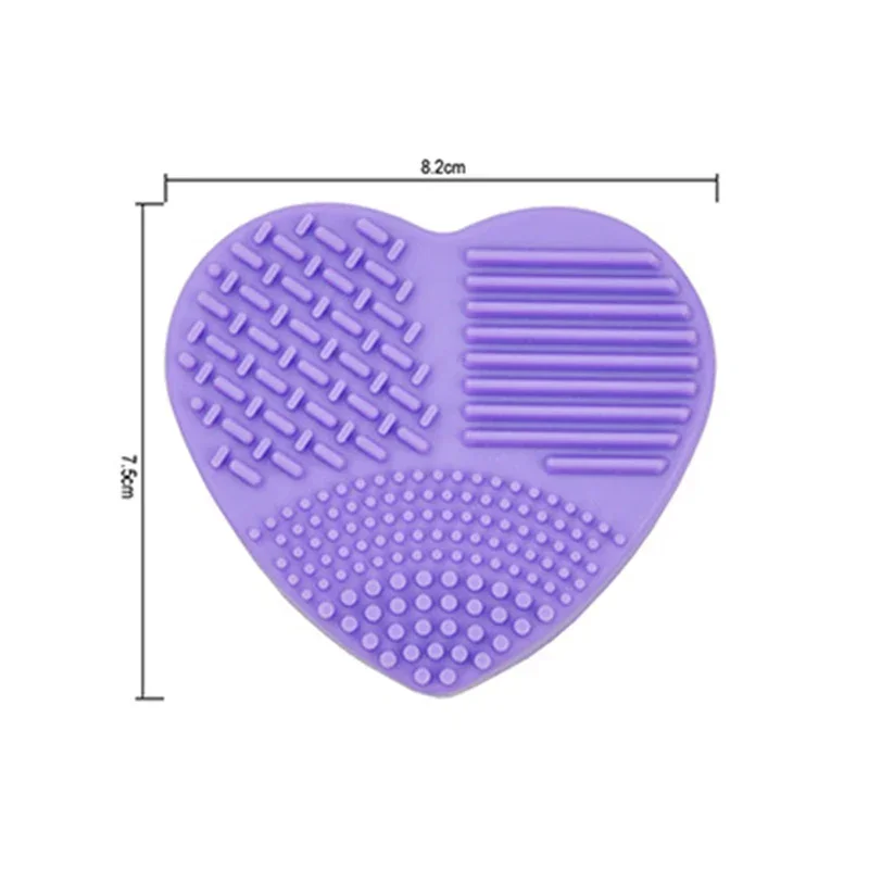 シリコンメイクブラシパッド,クリーニングブラシ,ジェルパッド,ベース,ラバーボード,1ユニット