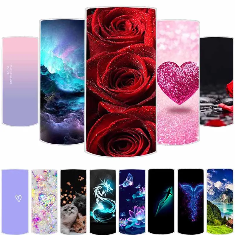 Funda para Teléfono Nokia 105 4G 2021, 1.8 Pulgadas, Transparente, de Silicona, TPU Suave, Carcasa Trasera para Nokia 105 4G 2023, Funda Protectora
