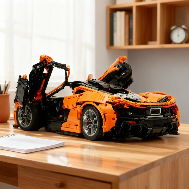 

3302 детали MOC P1 Hypercar 1:8, Техническая модель, Конструктор, Подарок, Креативный коллекционный набор для демонстрации, Премиум-класс, Для взрослых и детей