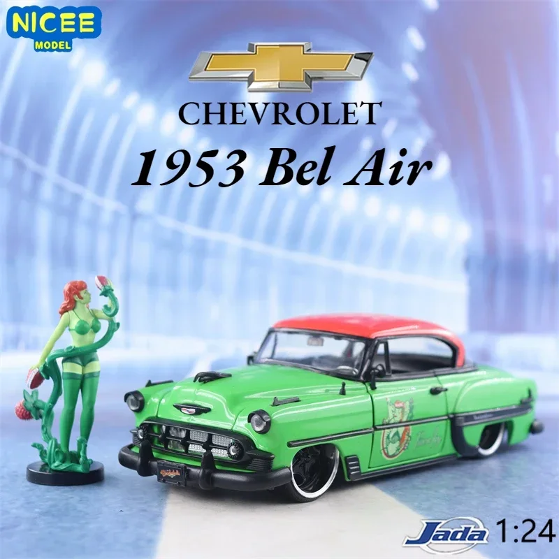 Модель автомобиля из металлического сплава Jada 1:24 1953 Chevy Bel Air J342