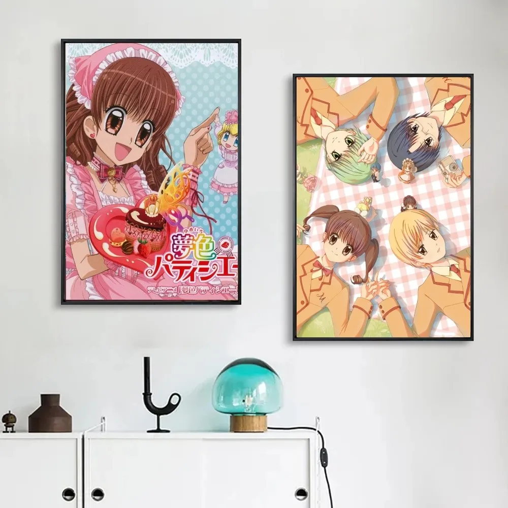 1pc Yumeiro Patissiere Anime Poster Poster Art Print Bar Living Room Furniture Decor