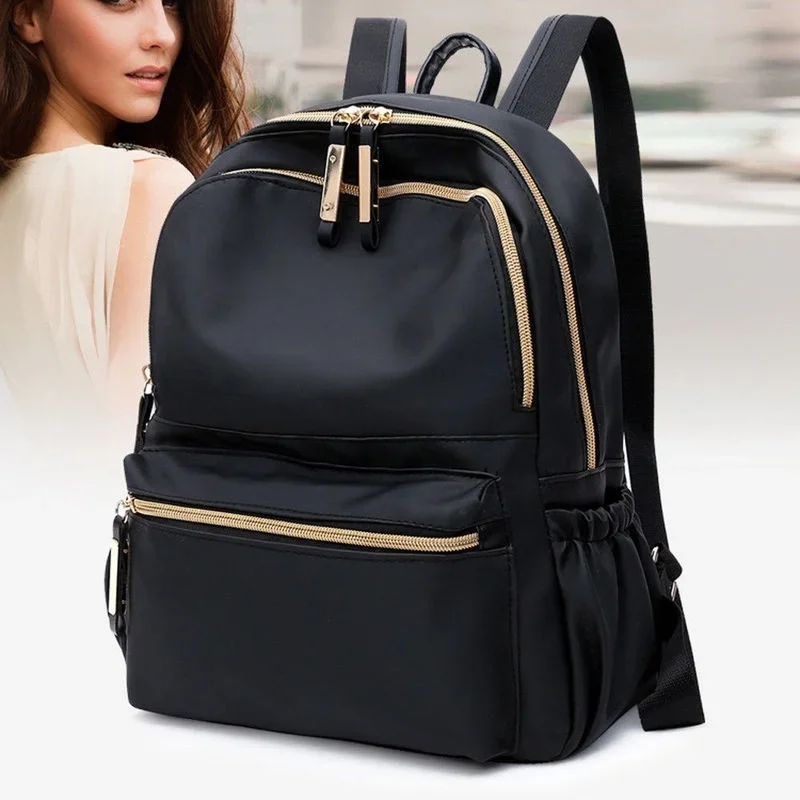 New Female Fashion Lady High Capacity Waterproof College Backpack Trendy Women Laptop School Bags Cute Girl Travel Book Bag Cool