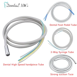 Mangueira Tubo para Dental Handpiece, Odontologia Materiais, Alta Velocidade, 2 Furos, 4 Furos, Alta Qualidade, 1Pc