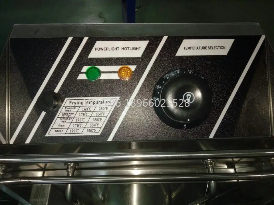 

Чипсы для куриной рыбы и картофеля для кухонного оборудования Коммерческая электрическая фритюрница для