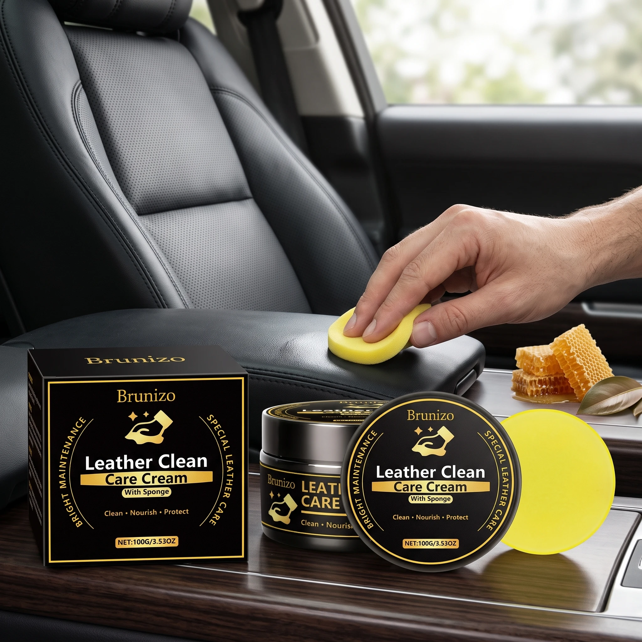 Крем для ухода за кожей салона – обзор и цена Leather Cleaner Interior