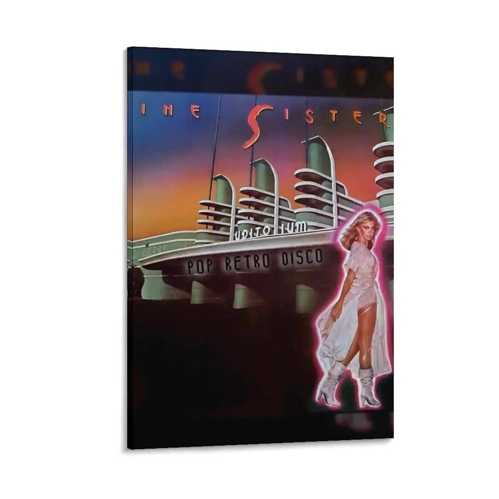 

Xanadu The Nine Sisters - Olivia Newton-John - Designed by PopRetroDisco Canvas Painting bedroom decor Decoration home
