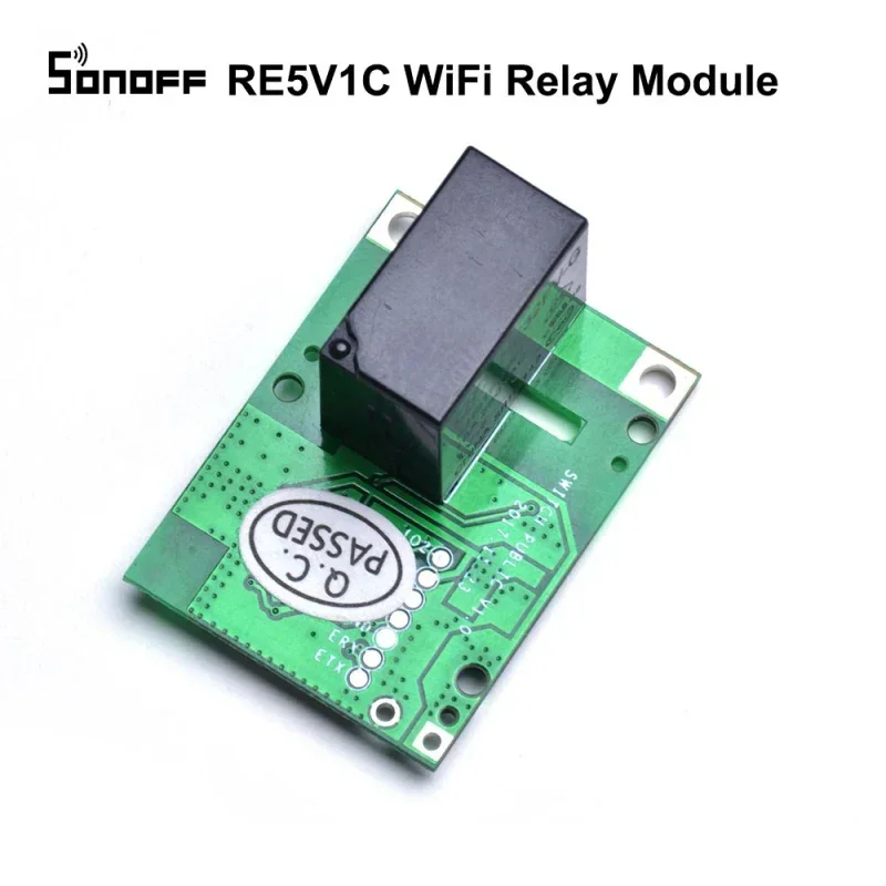 1-10PCS SONOFF RE5V1C Wifi DIY Switch 5V DC Relay Module Smart Wireless Switches Inching/Self-locking APP/Voice Remote ON/OFF