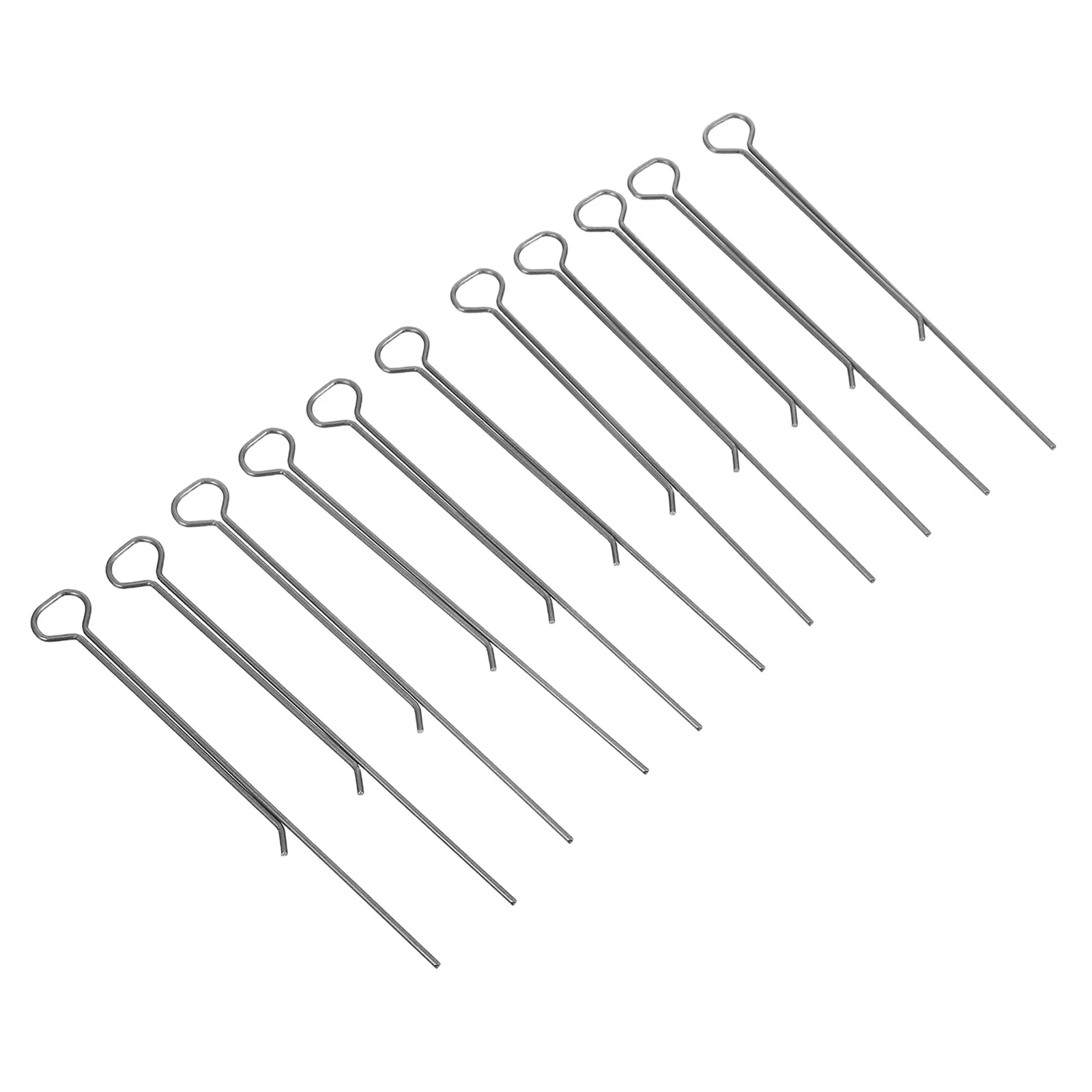 

10Pcs Wick Centering Tool Stainless Steel Wick Holder for DIY Making Fixing Support Crafting Kit Accessories