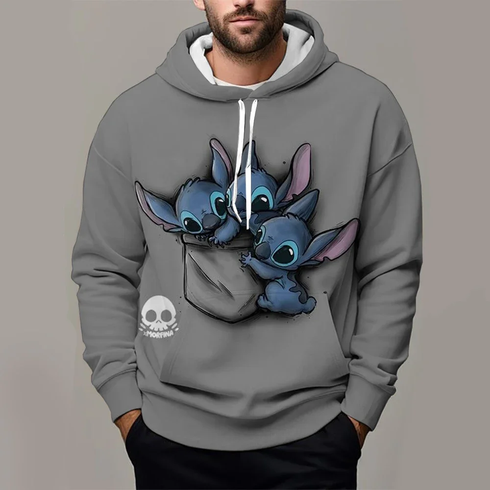 TureMouse-Sweat à capuche imprimé 3D pour garçons et filles, pull Disney, vêtements pour hommes, nouveau, MINISO