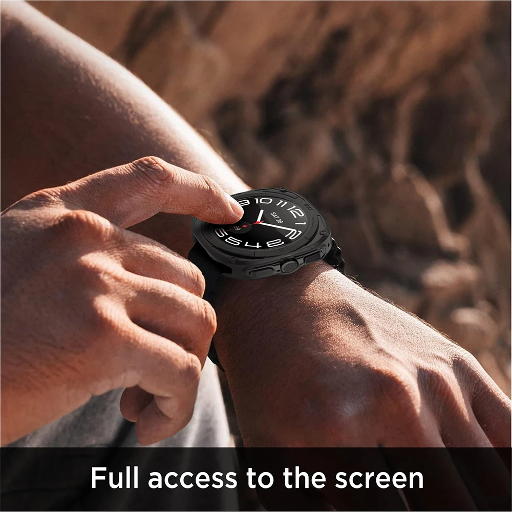 Funda antideslizante para Samsung Galaxy Watch Ultra, ligera y Flexible de TPU funda protectora, agarre, sin pantalla, 47mm