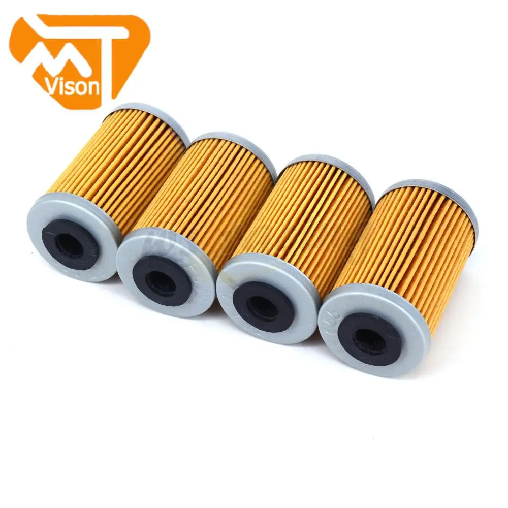 Motorcycle 4 X Oil Filter Cleaner For KTM EXCF SXF XCF XCFW EXC SMR XCW Rally Six Days 250 450 500 690 Dirt Bike